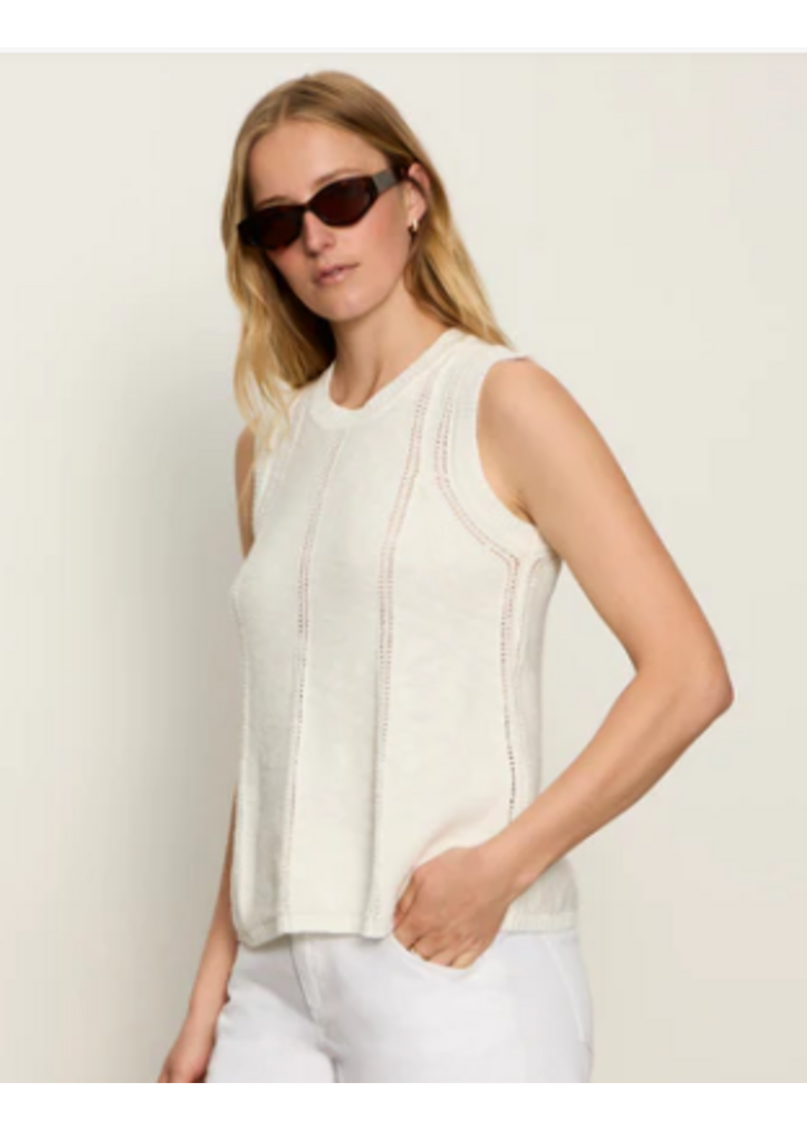 Sanctuary S Easy Pointelle Shell