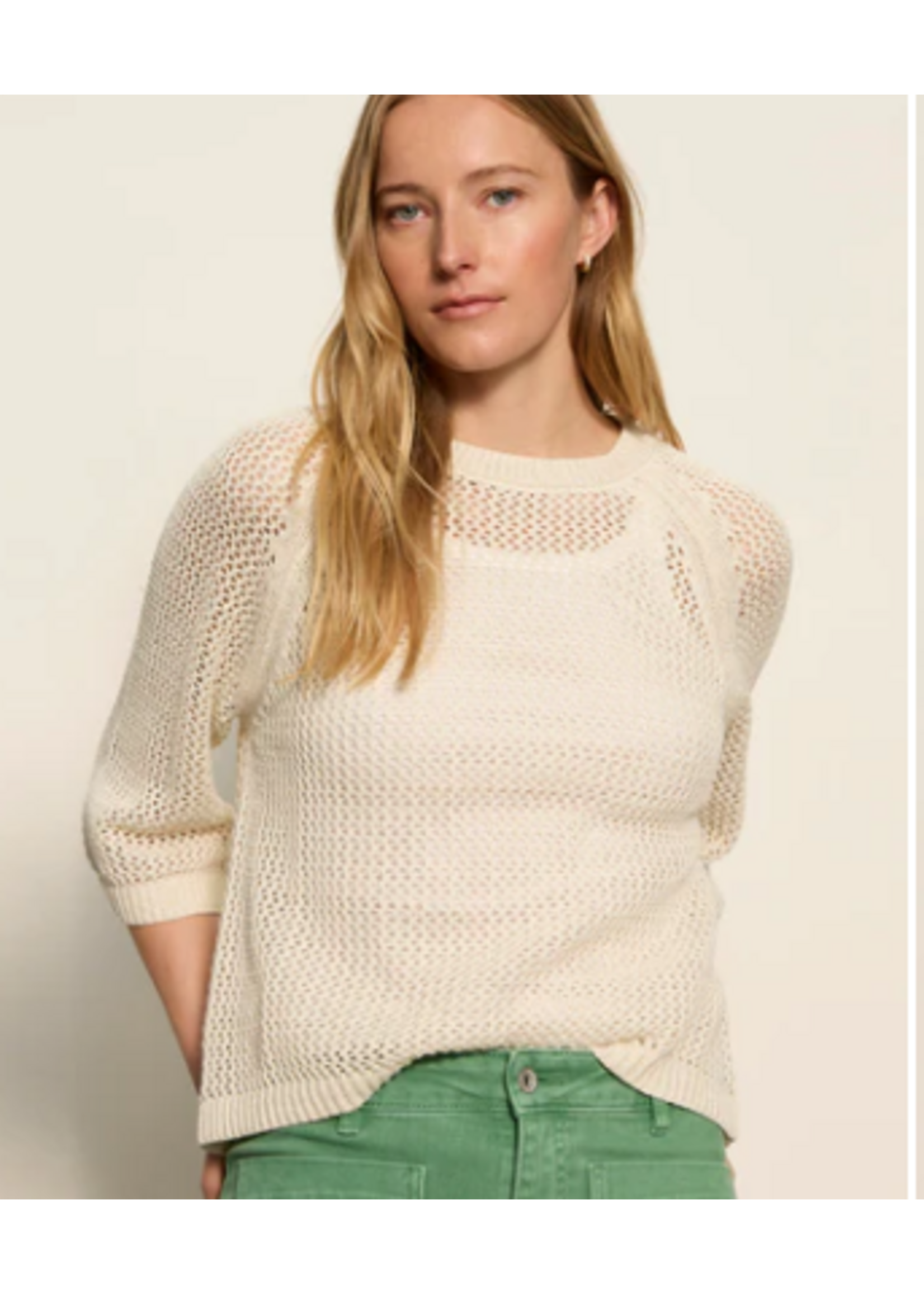 Sanctuary S Metallic Sweater Tee