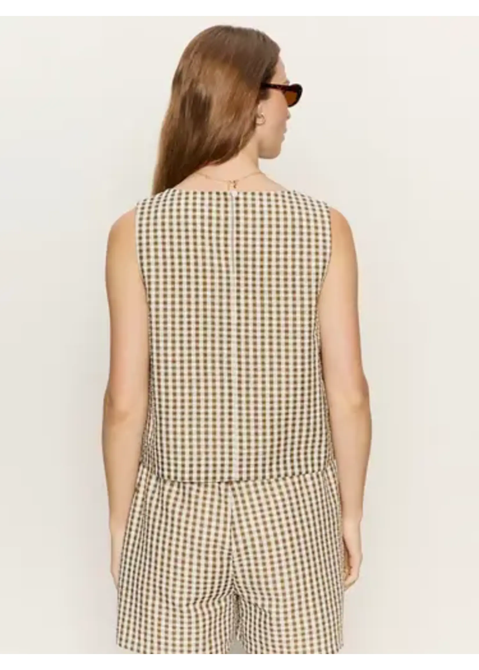 Sanctuary S Better Days Gingham Top