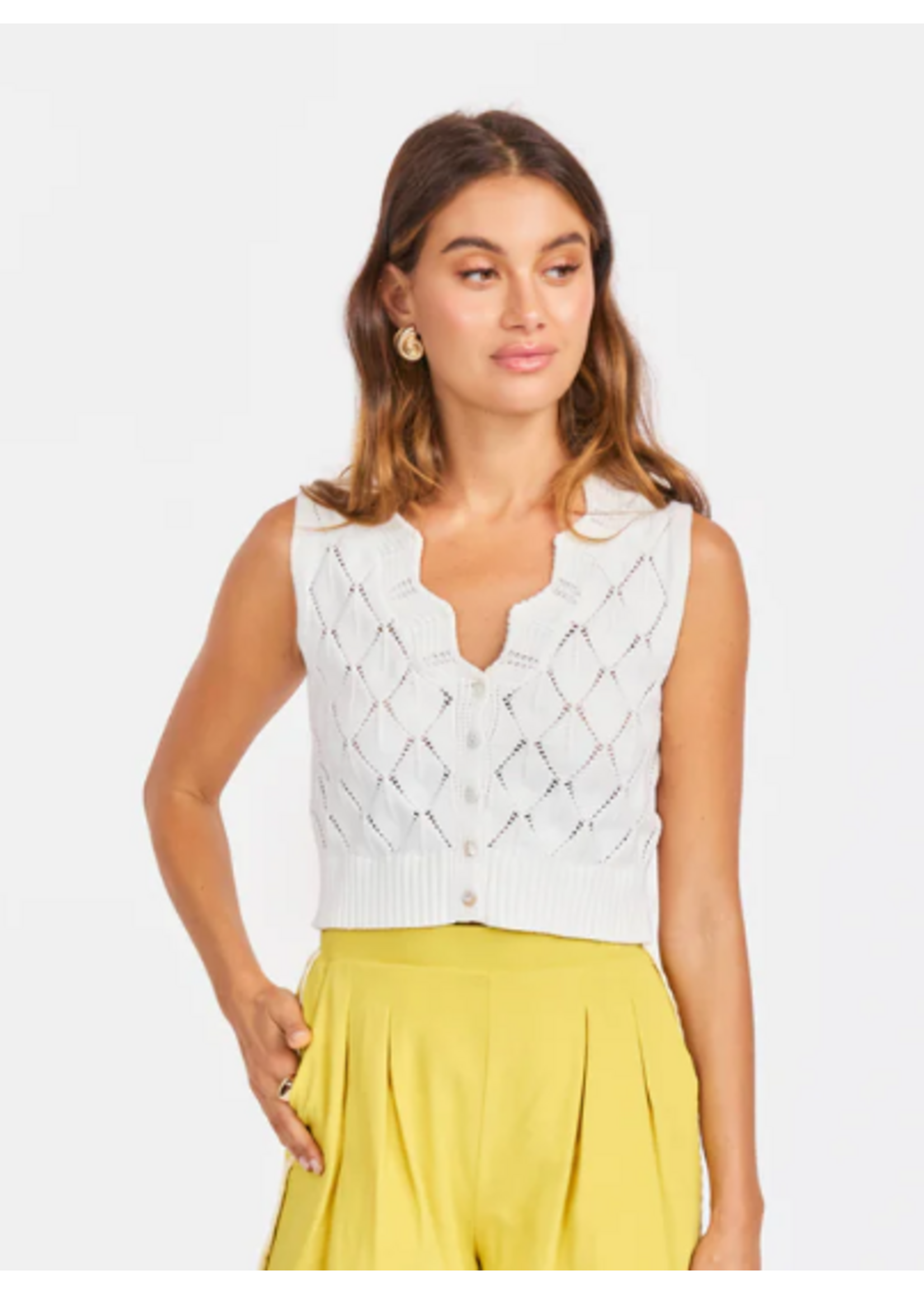 Sage The Label STL Conch Sweater Vest