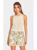Sage The Label Riptide Embroidered Tank