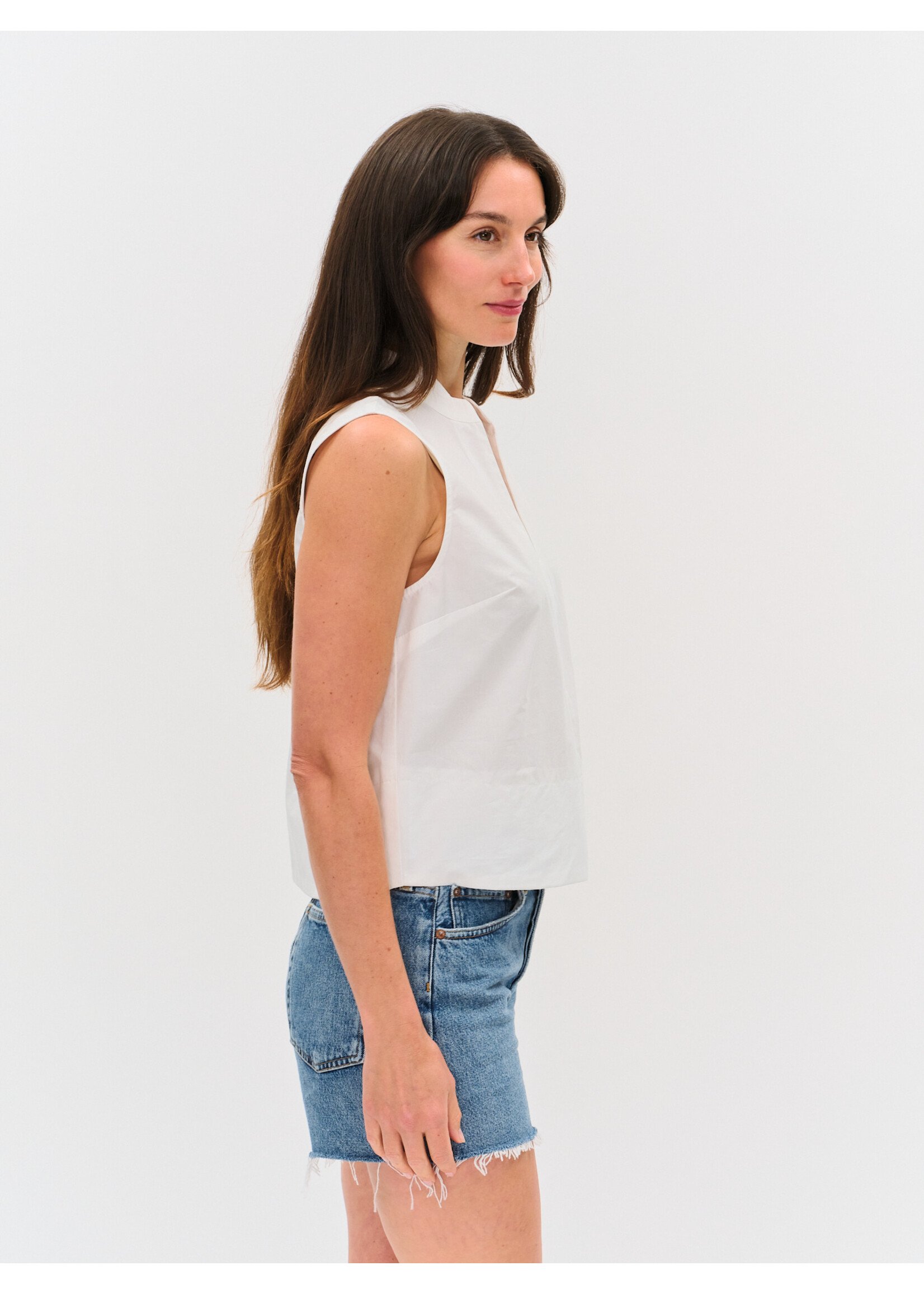 Six Fifty SF Monroe Poplin Top