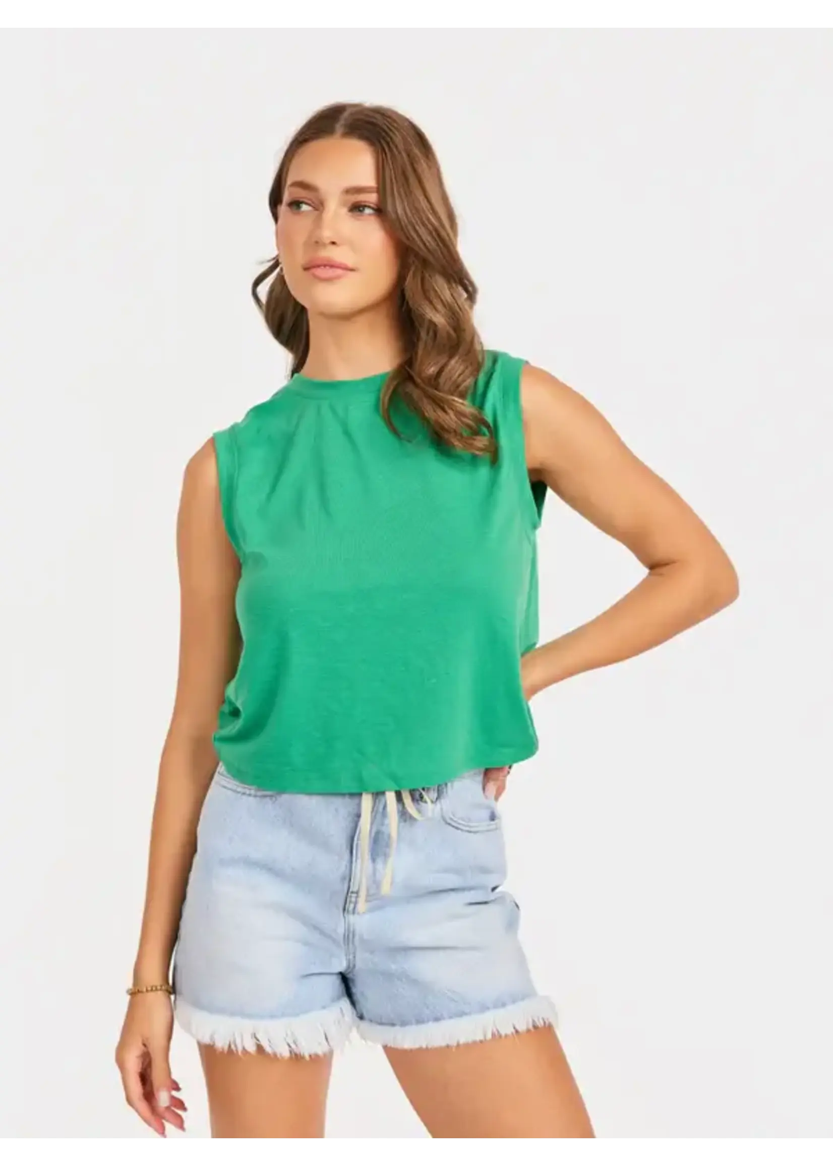 Sadie Sage SS Roamer Overlap Top