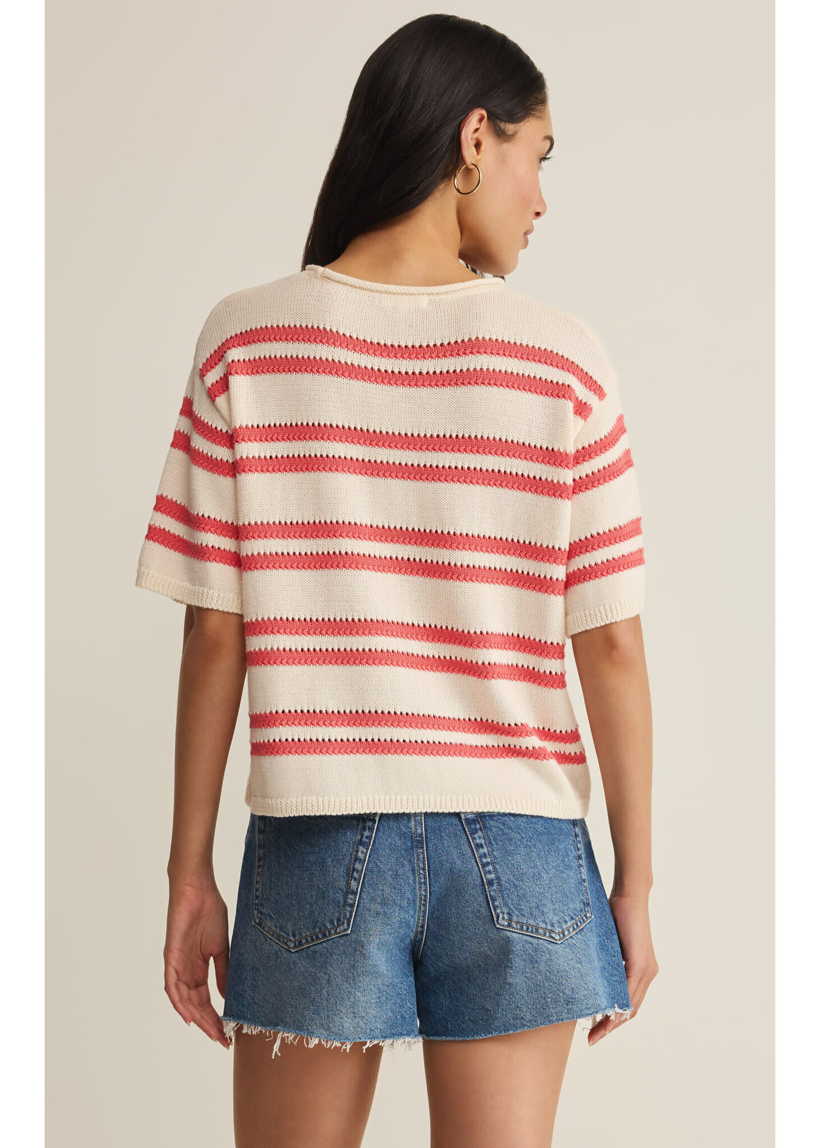 Z Supply ZS Prado Striped Sweater Tee
