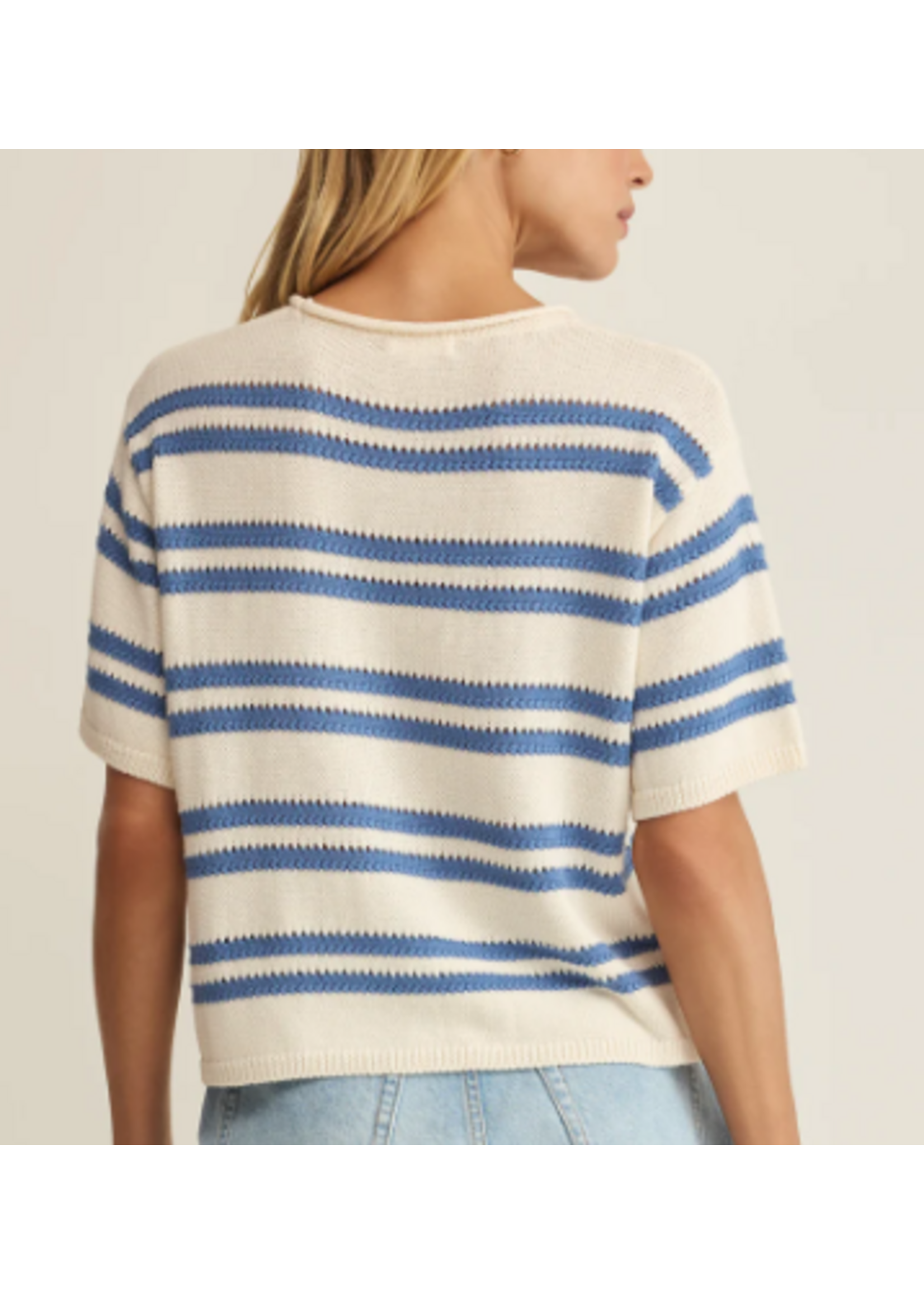 Z Supply ZS Prado Striped Sweater Tee