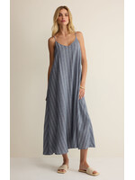 Z Supply Sandcomber Striped Mid Dress