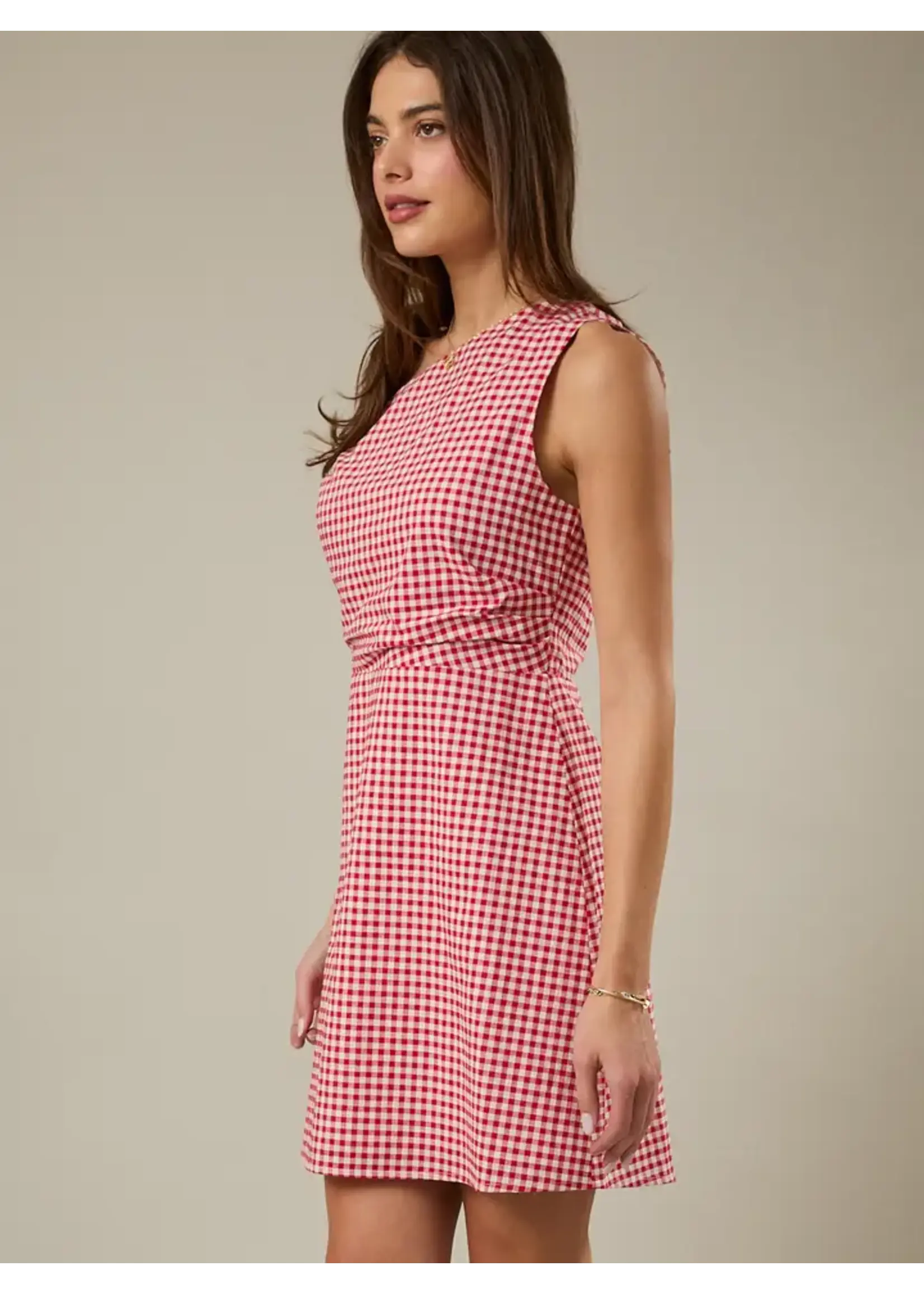 Sunday Edition SE Asymmetrical Fit & Flare Mini Dress