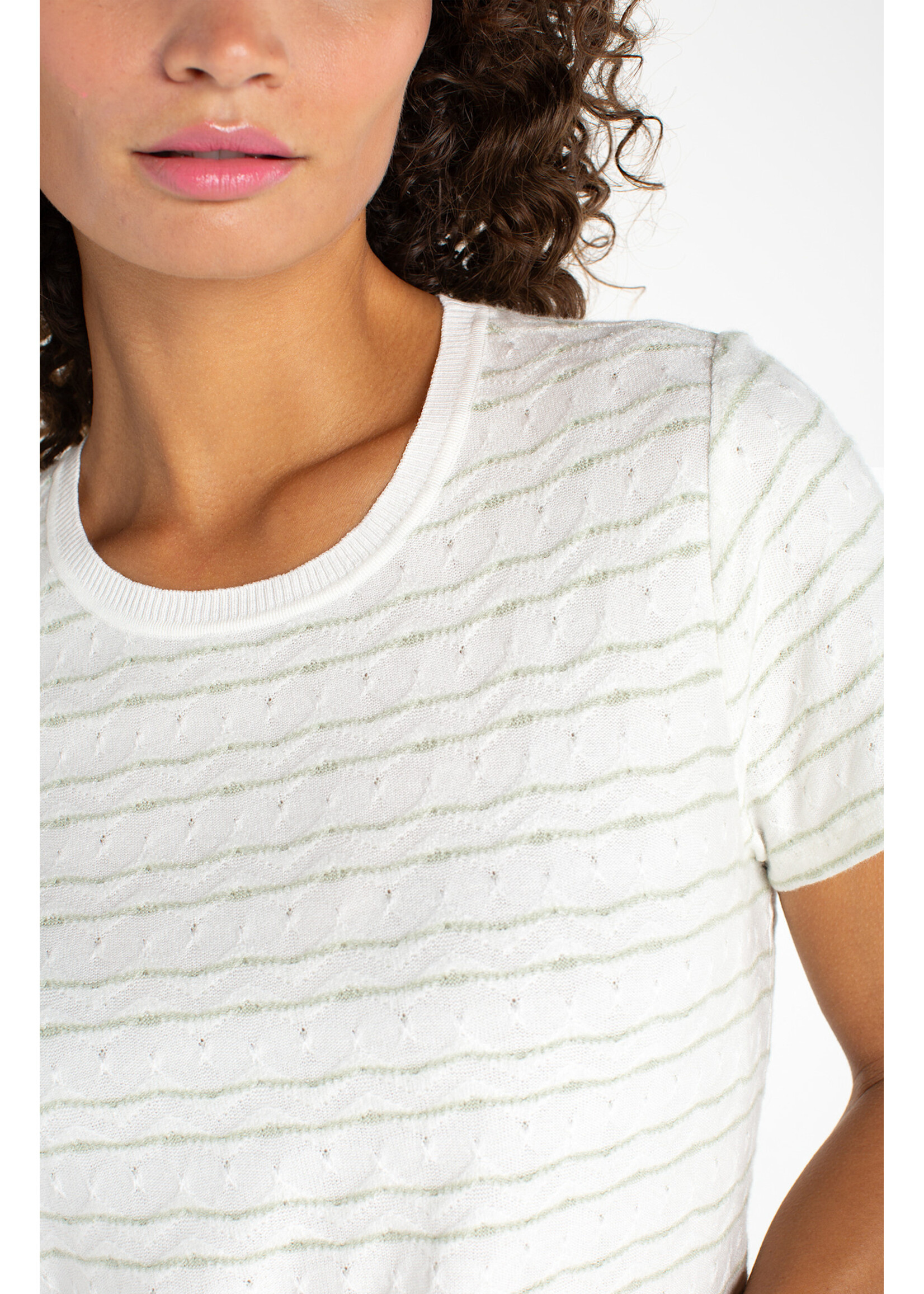 Liverpool LP knit Rib Crew Tee