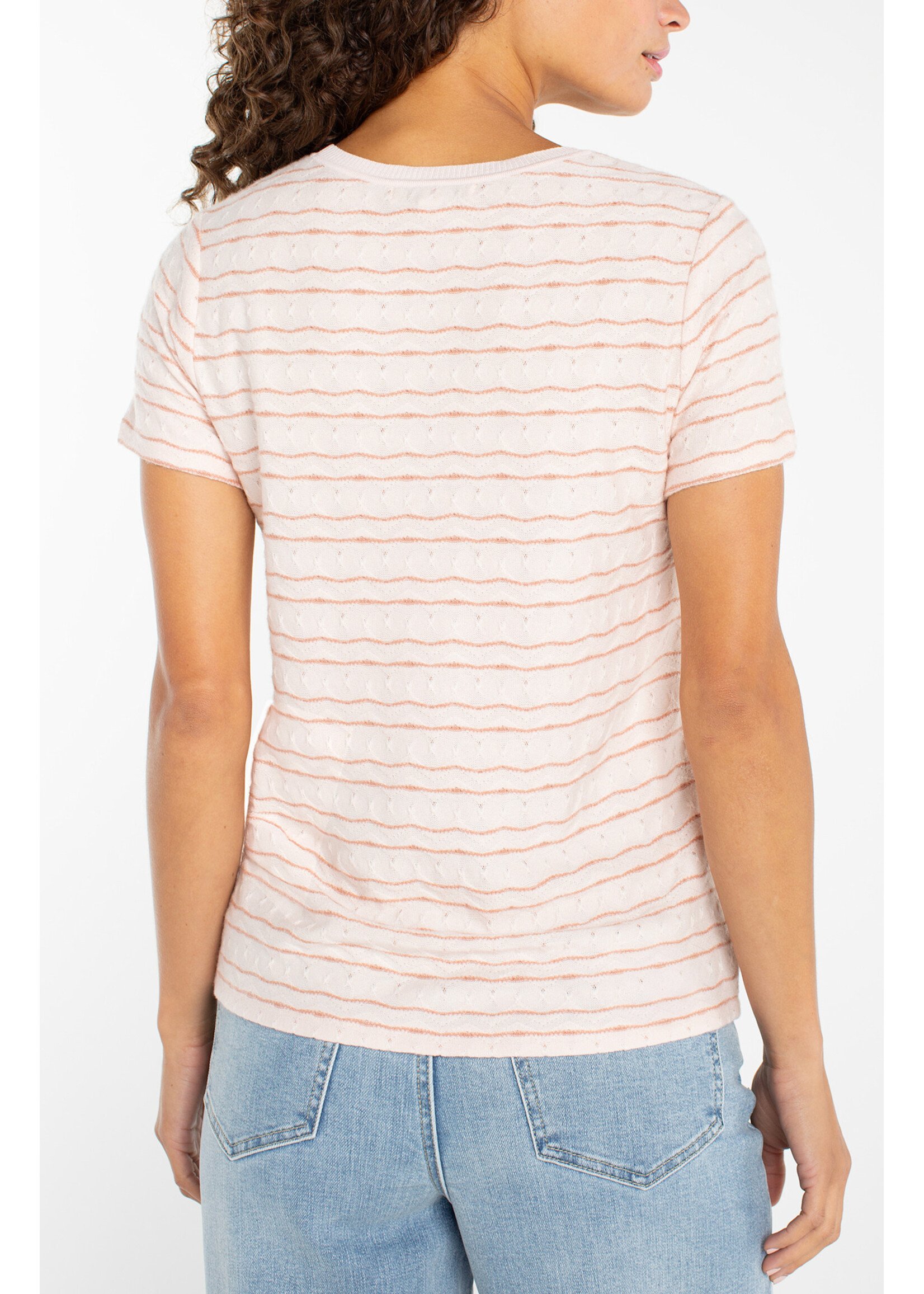 Liverpool LP knit Rib Crew Tee