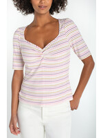 Liverpool LP Sweetheart Knit Top