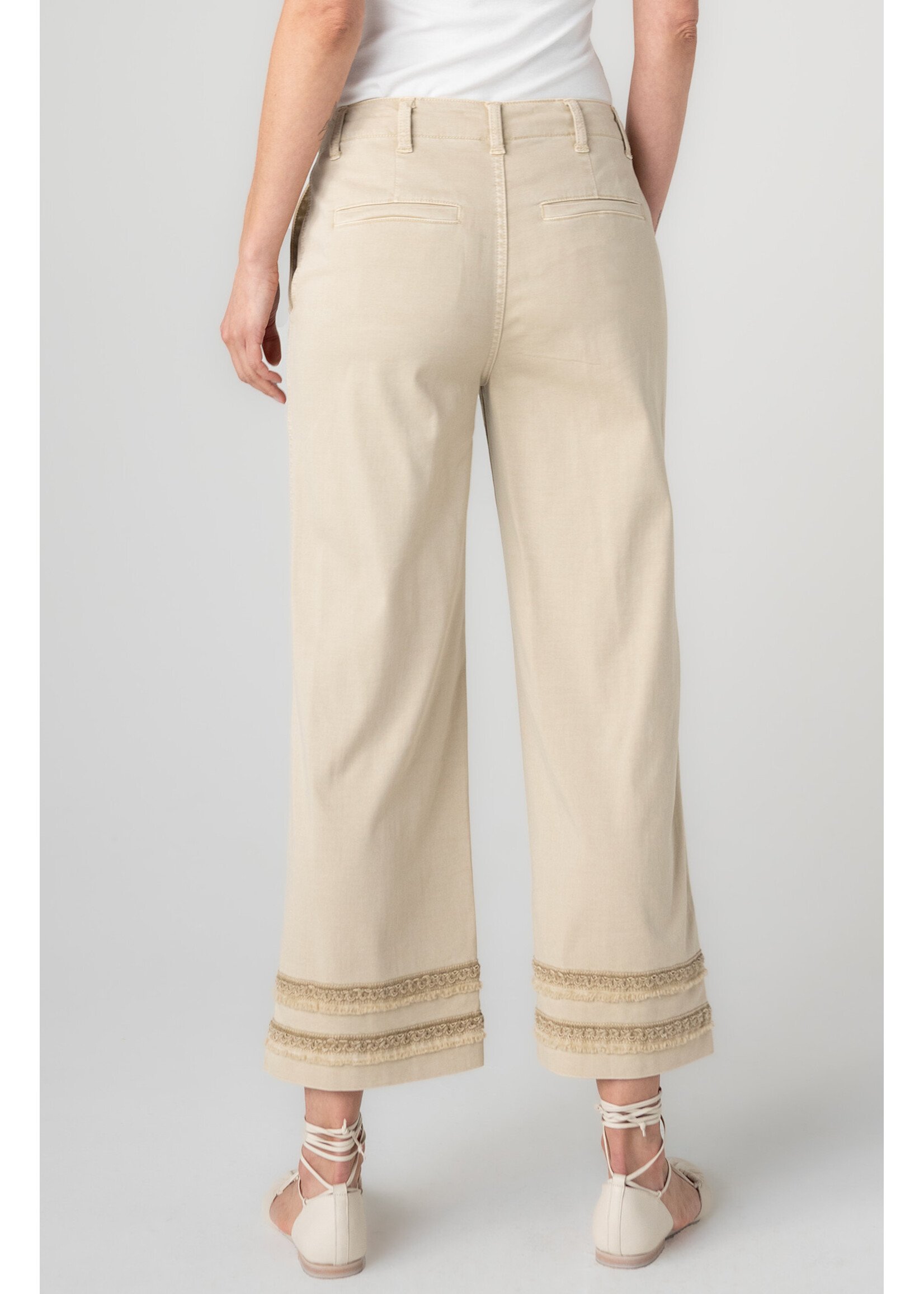 Liverpool LP Crop Fray Pant