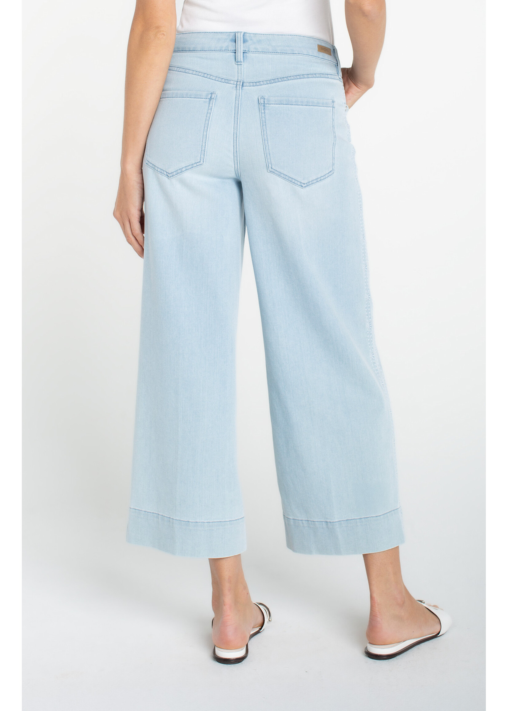 Liverpool LP Stride Wide Leg Crop