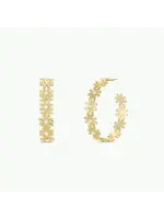 Jax Kelly Gold Daisy Earring