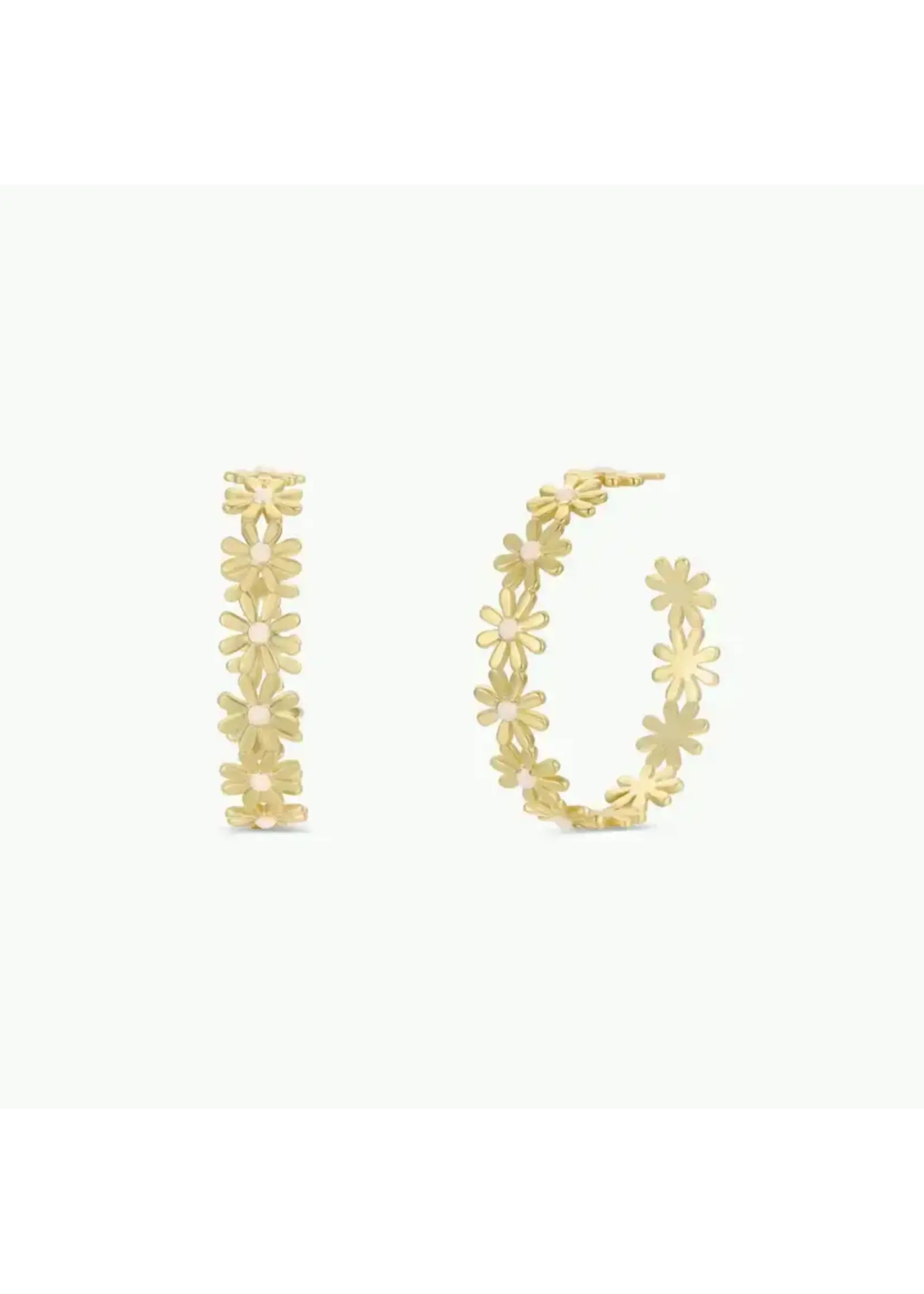 Jax Kelly JK Gold Daisy Earring