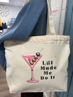 Wink LBI Made Me Do it Large Tote