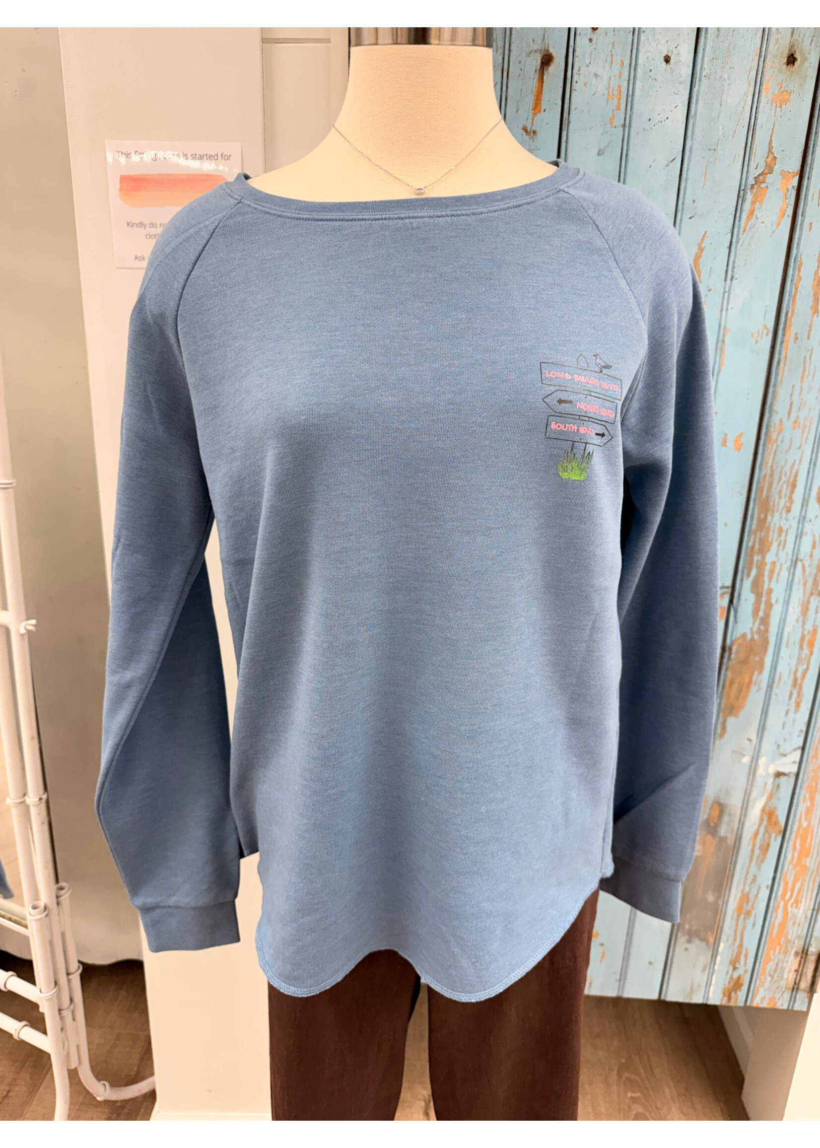 Wink W  There's no place like Home LBI Sweatshirt