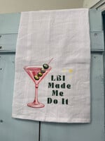 Wink LBI Made me do it Towel