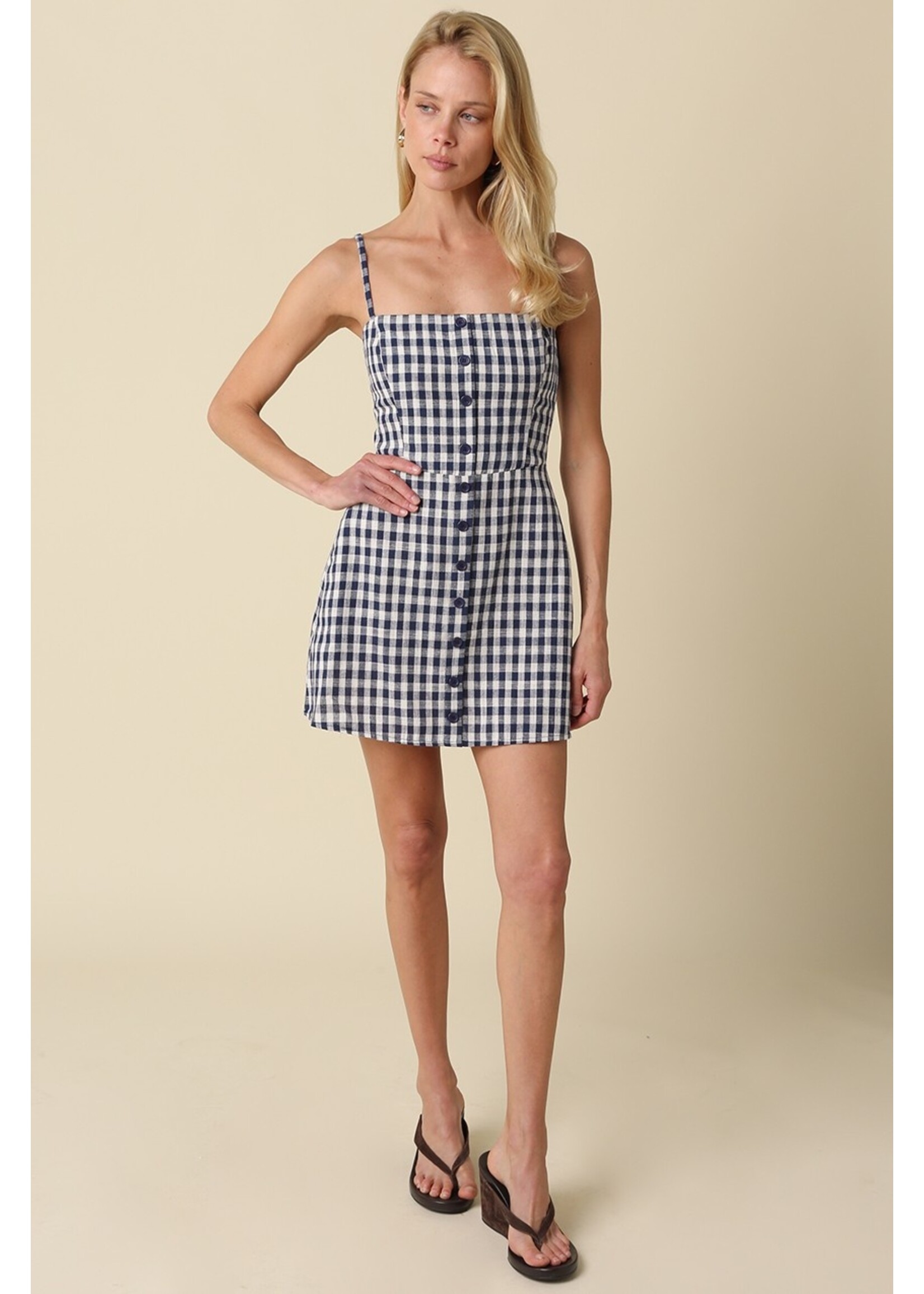 olivaceous O Woven Dress