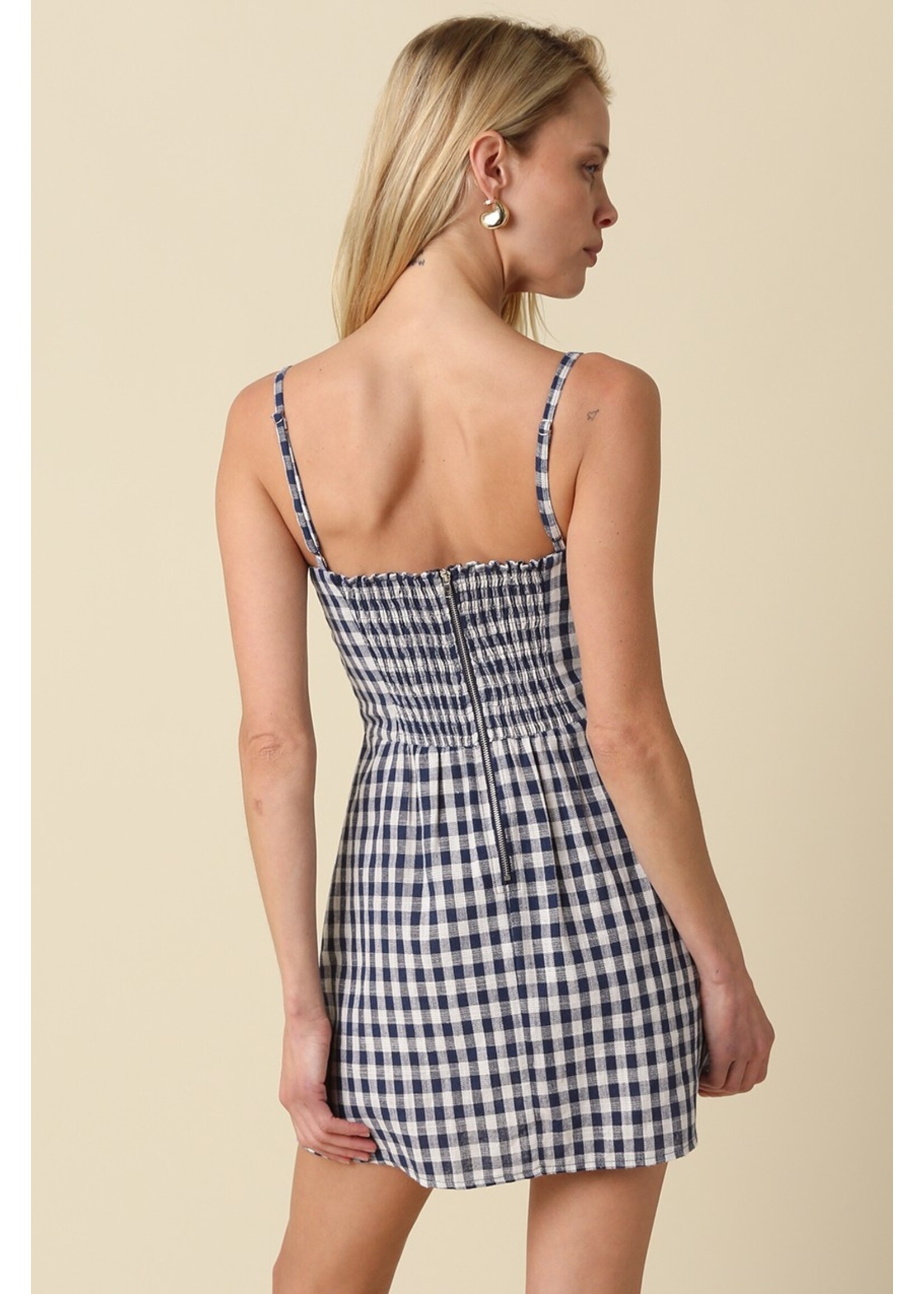 olivaceous O Woven Dress