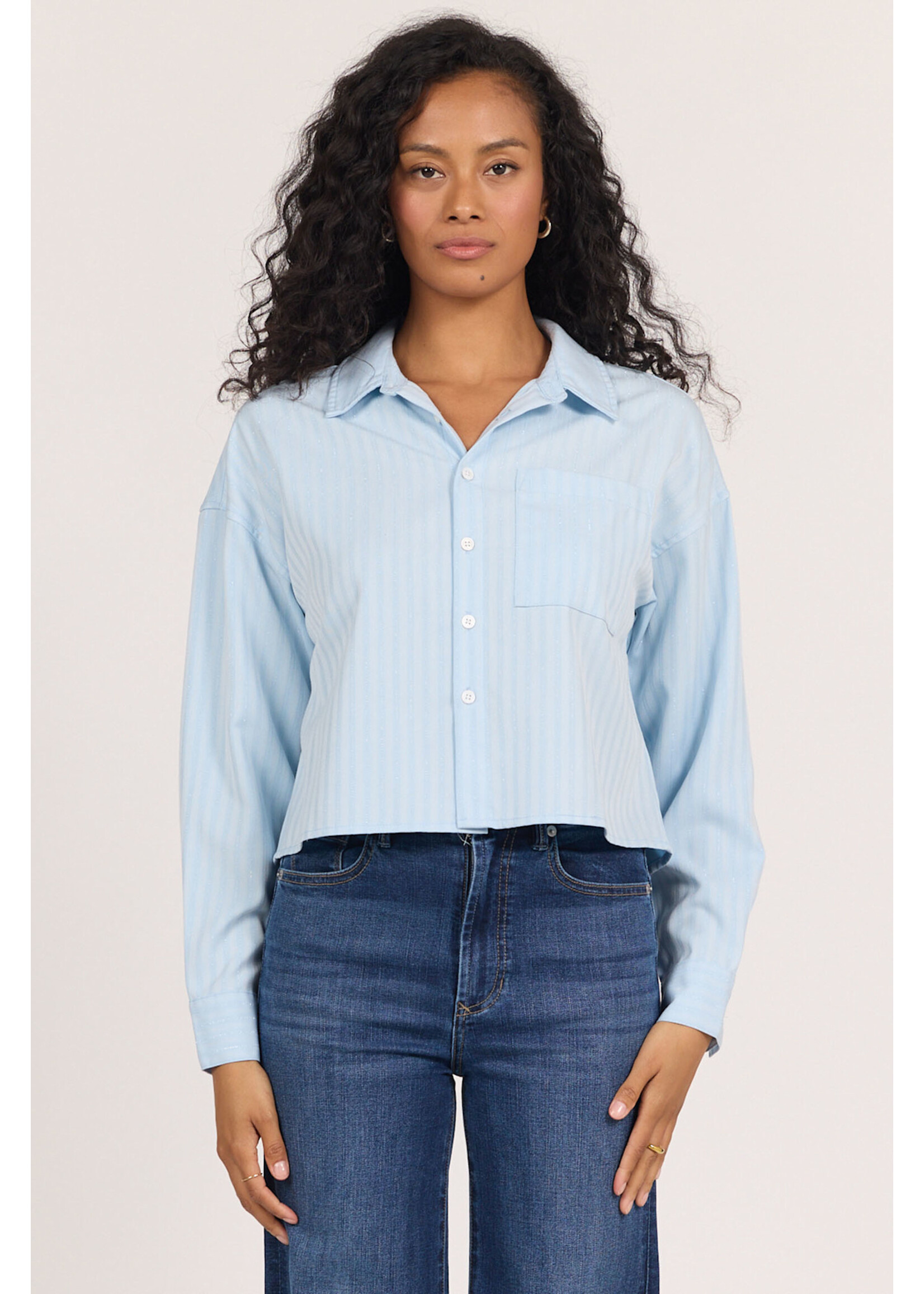 Dear John DJ Cropped Adrianna Top