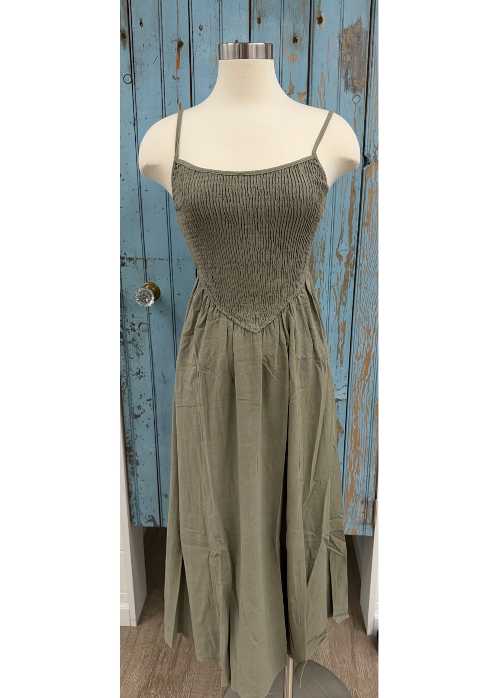 Hem & Thread HT Corset Smocking Dress
