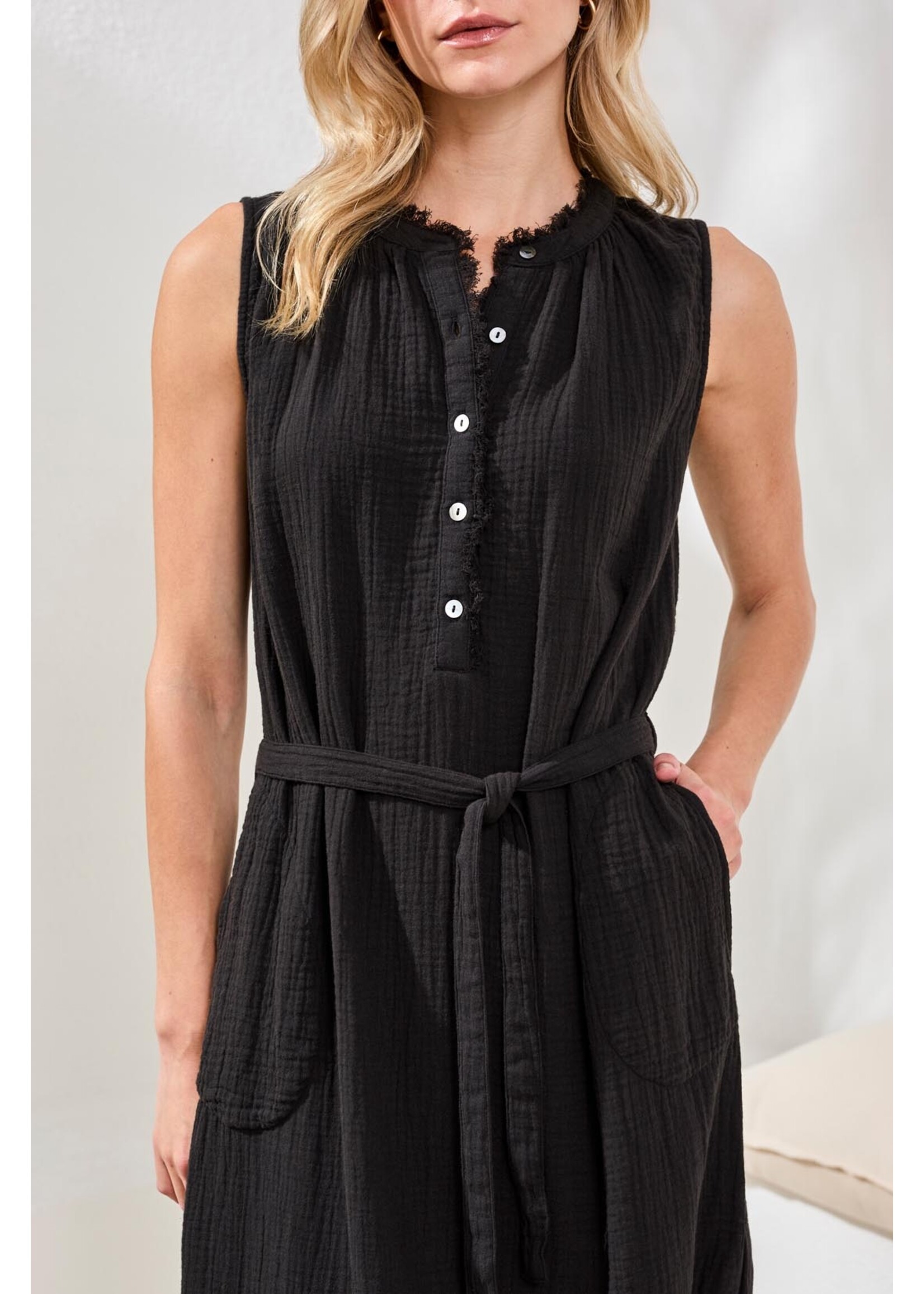 Tribal T Side Slit Maxi