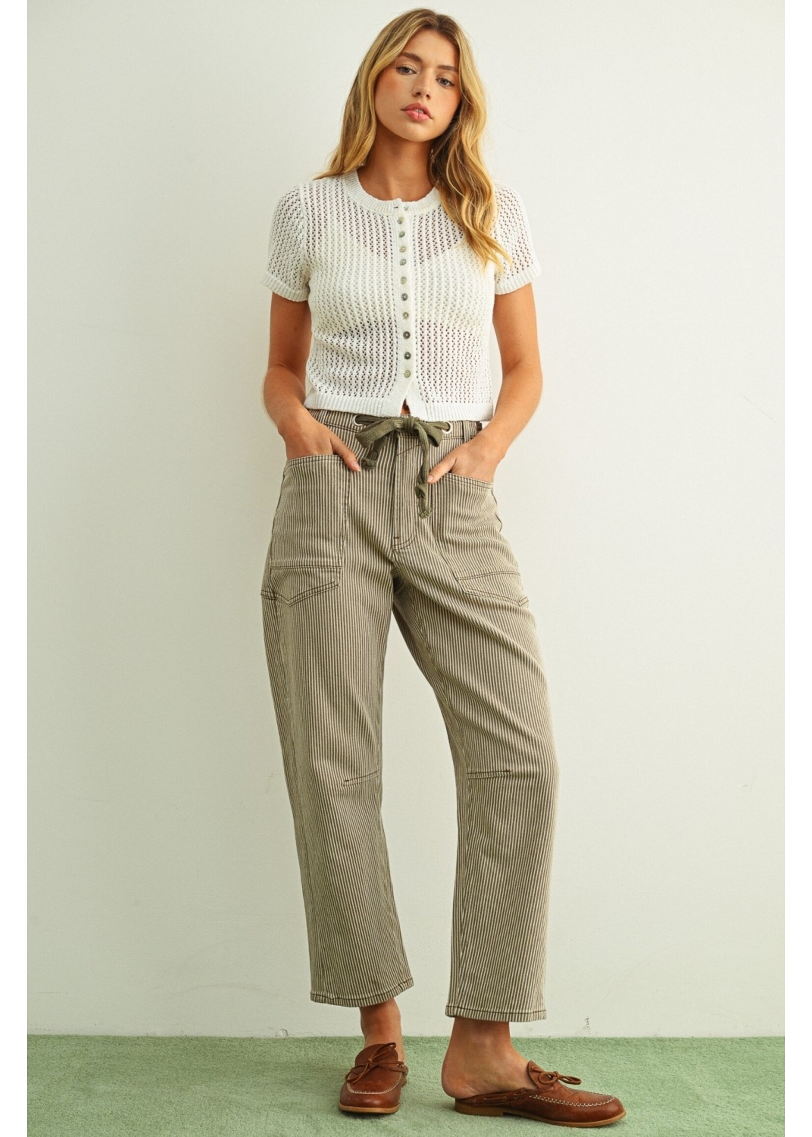 Miou Muse MM White Knit Cardi