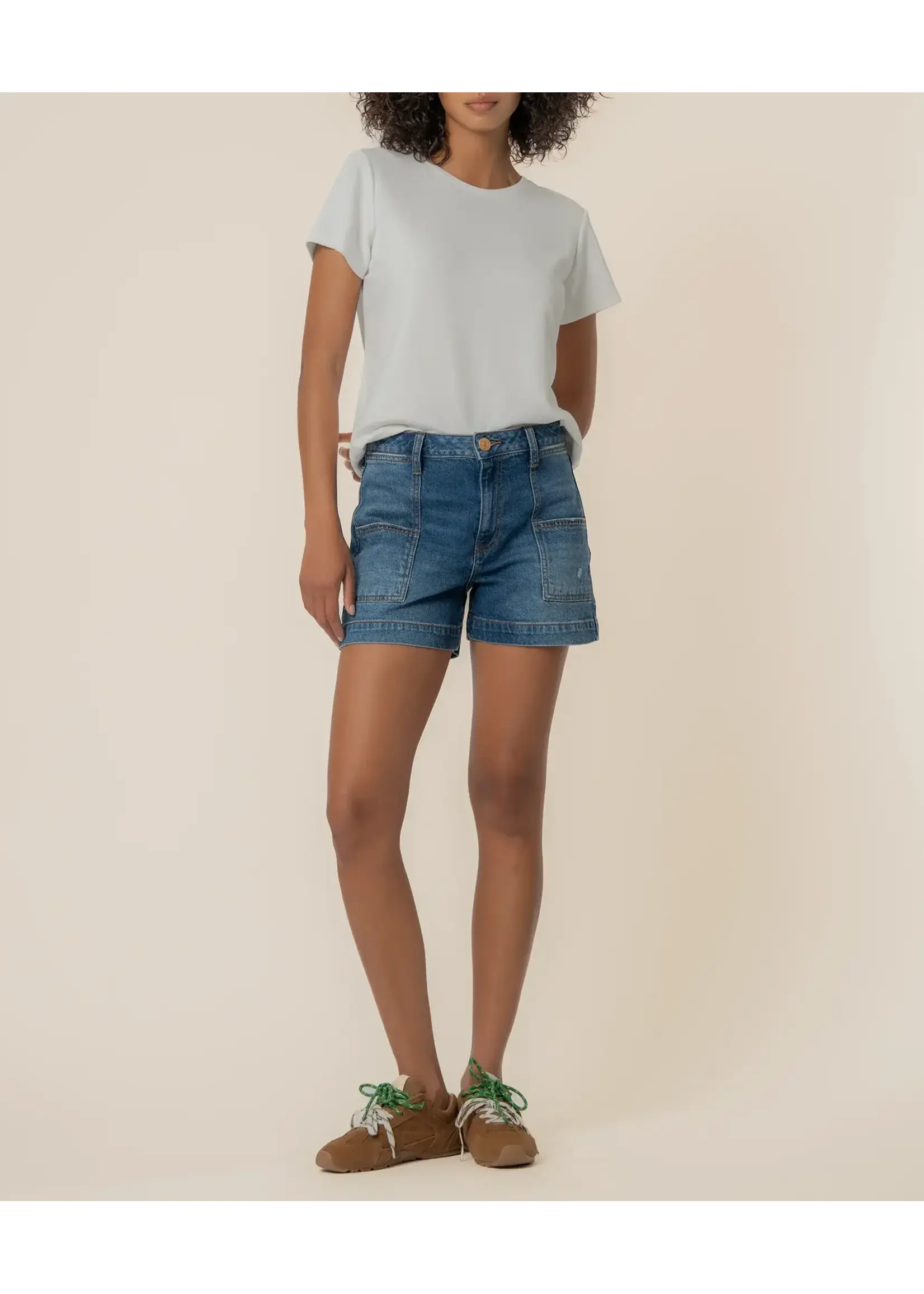 Kut Denim Kut Jane Porkchop Pocket Short