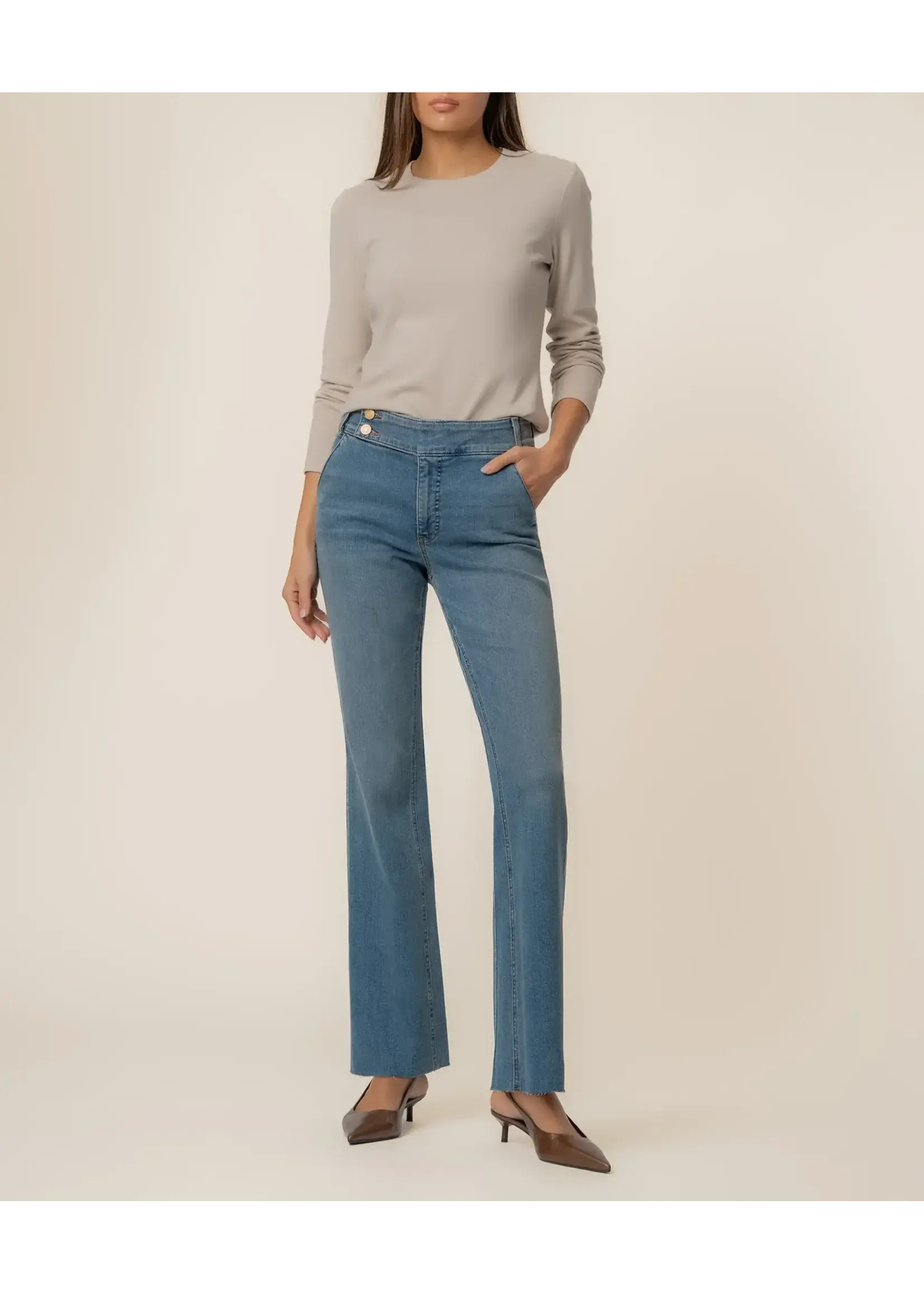 Kut Denim Kut Kelly High Rise Kick Flare