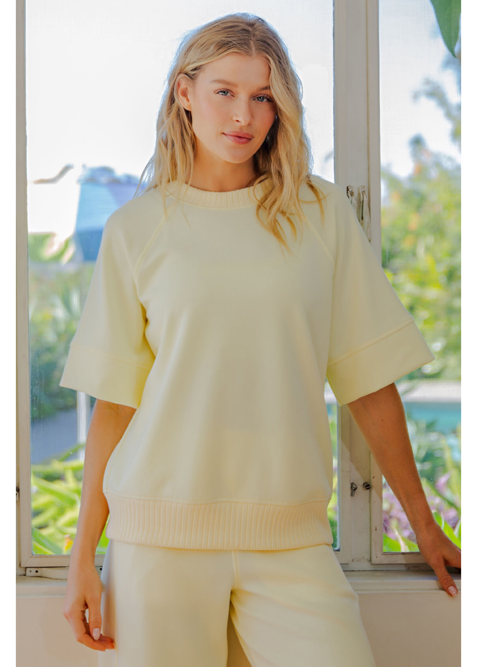 Rae Mode RM Modal Short Slv Top