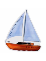 Wink W Sailboat Sticker