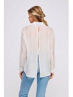 Allie Rose AR  Shimmer Button Up  Shirt