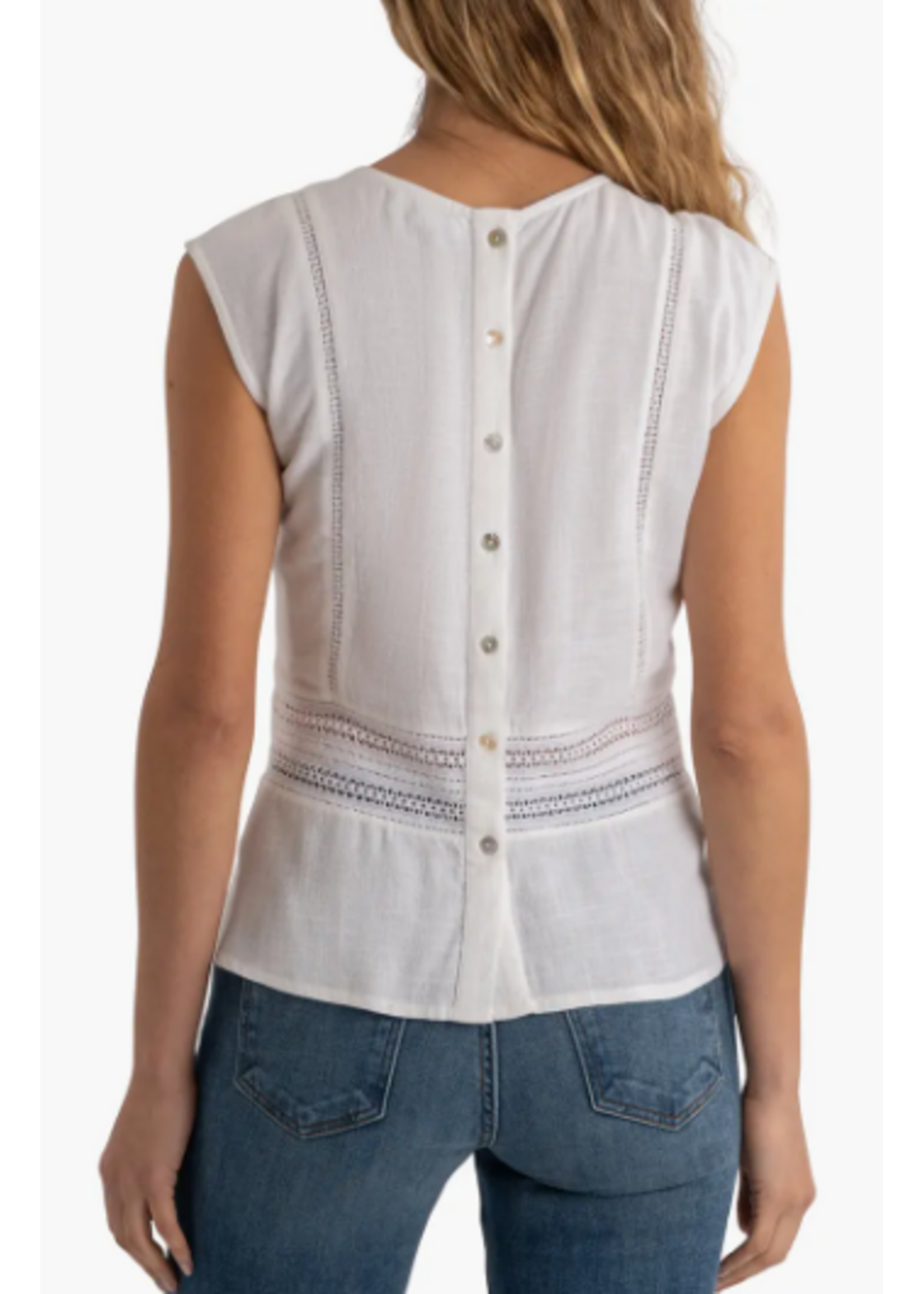 Kut Denim Kut Carly Crochet Tank