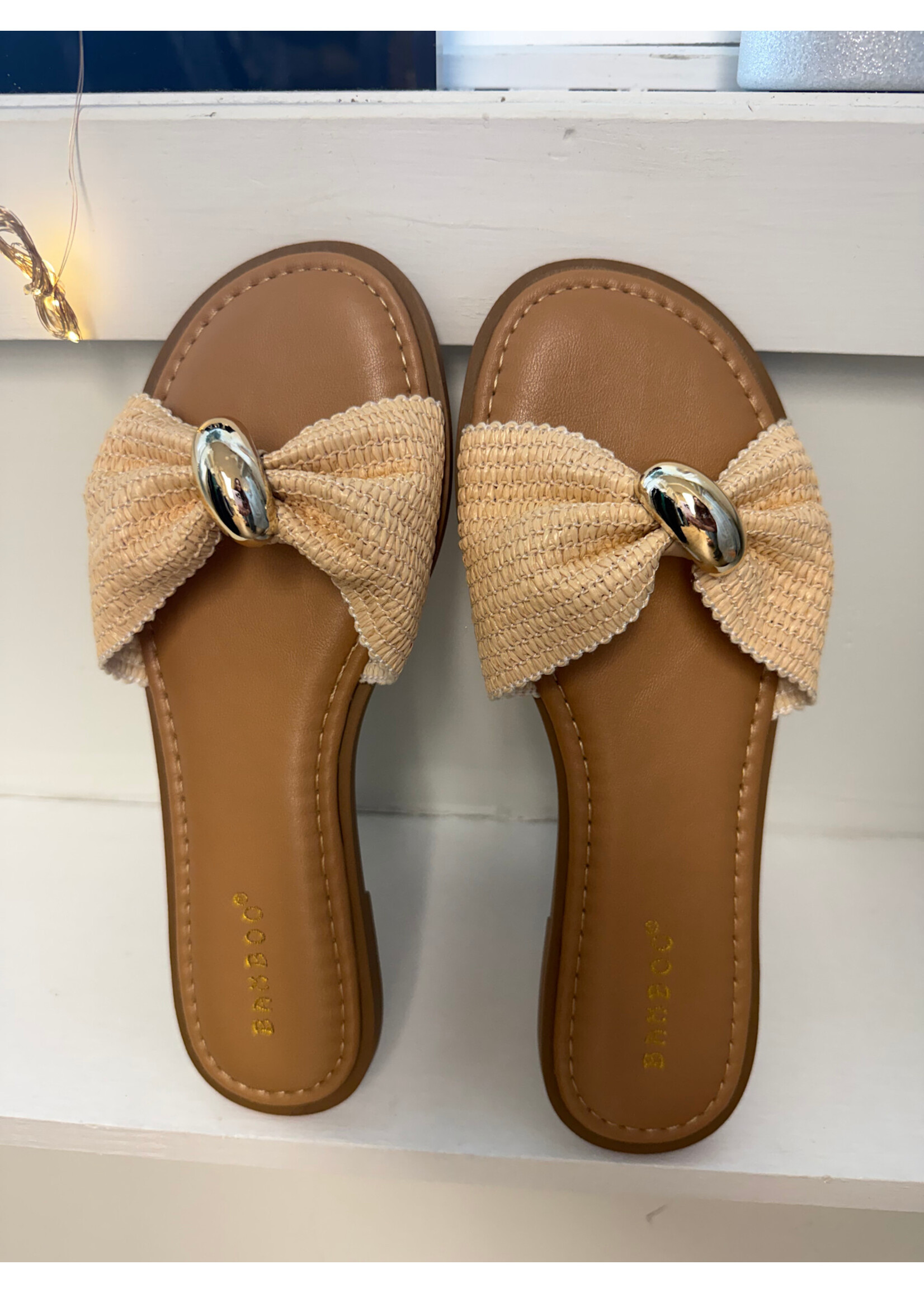 CCOCCI CC Casual Bow Slide Sandal