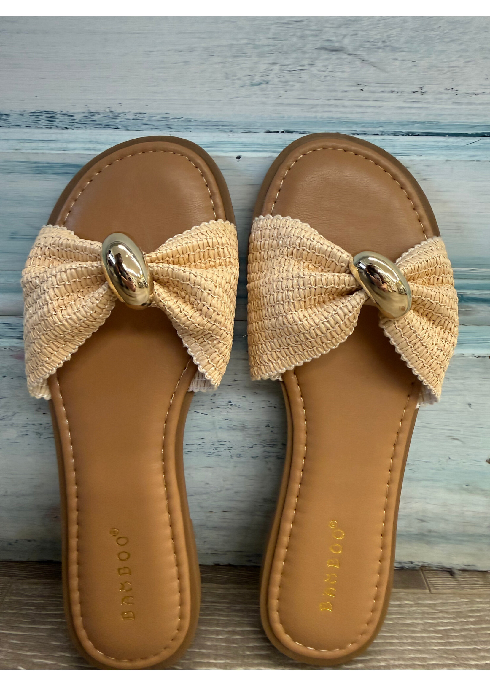 CCOCCI CC Casual Bow Slide Sandal