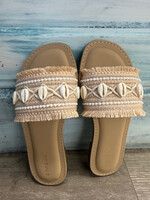 CCOCCI Blush Shell Sandal