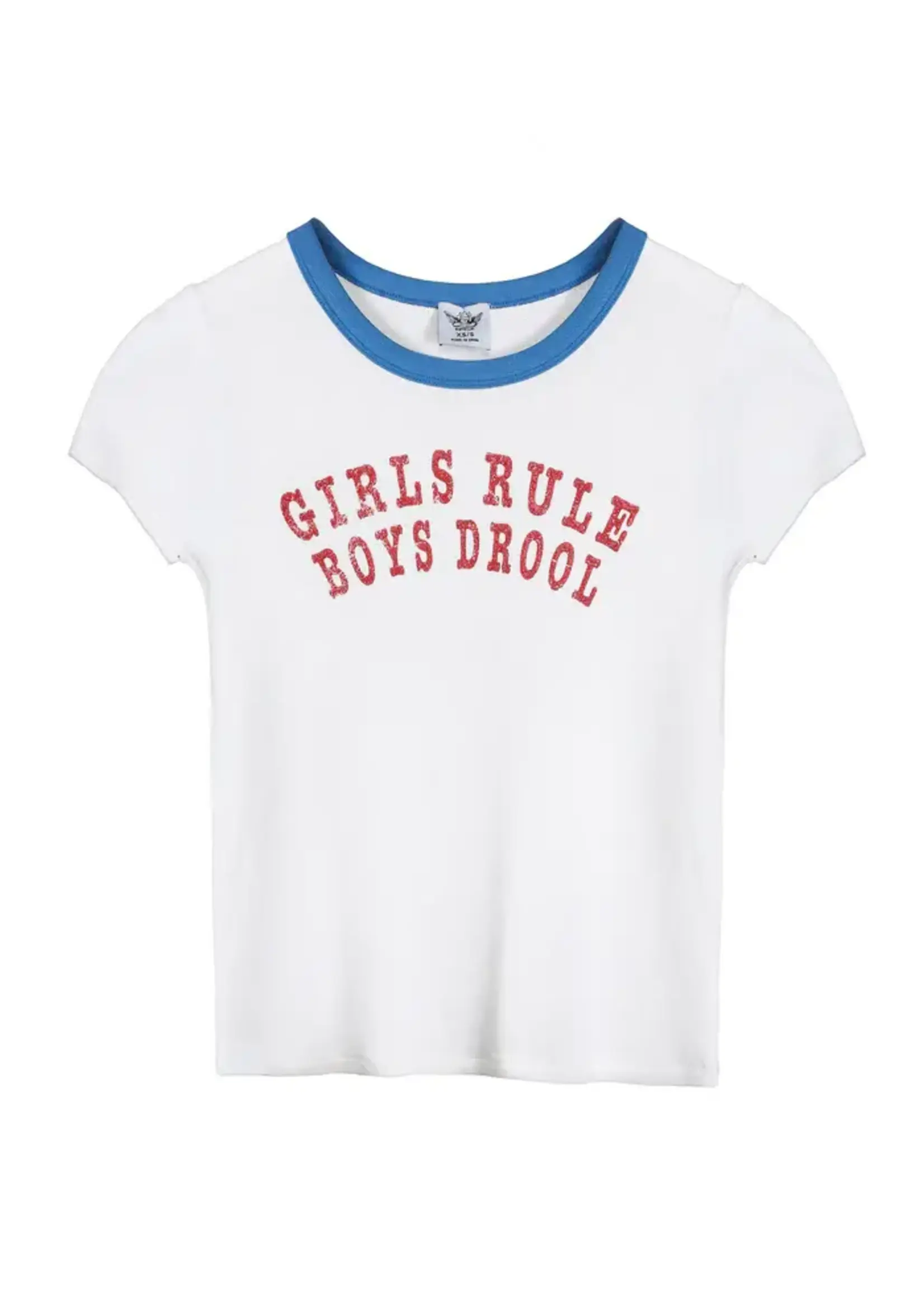 Boys Lie BL Girls Rule Boys Drool Baby Tee