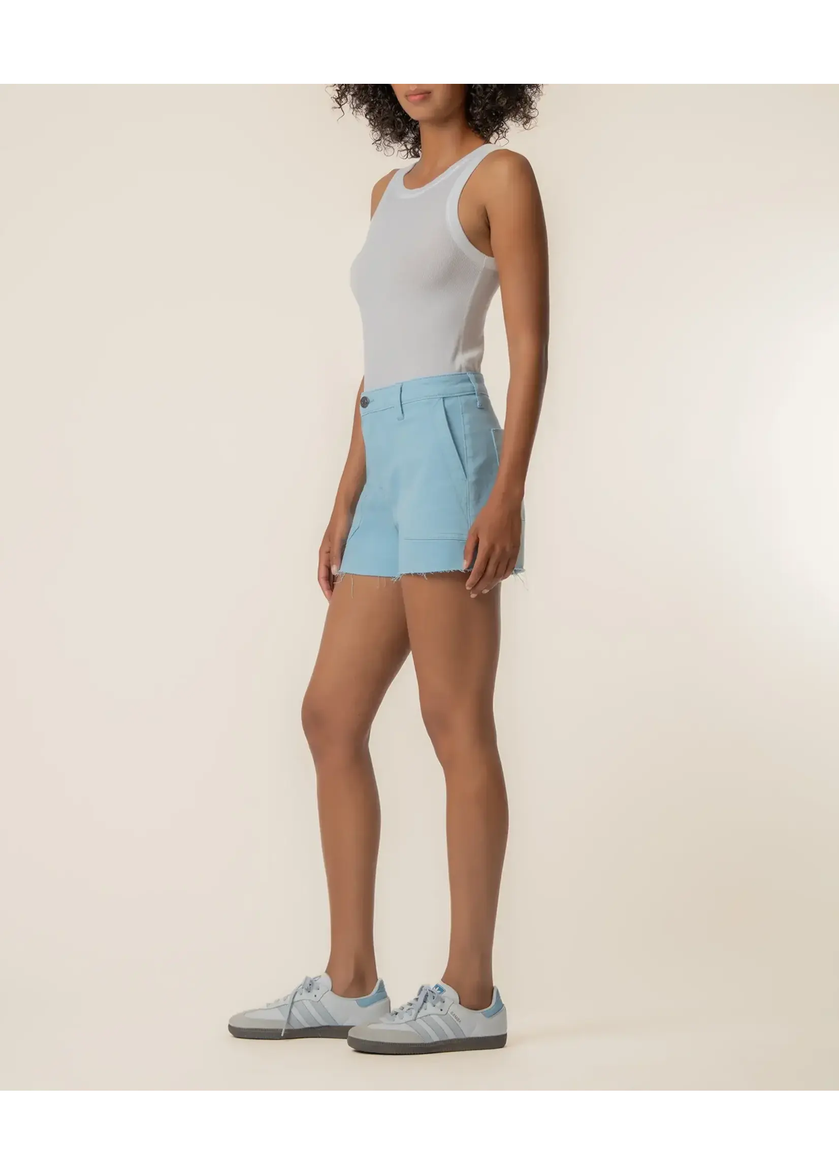 Kut Denim KUT Jane Short High Rise  Raw Hem