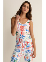 Z Supply ZS Dbl V-Neck Getaway Tank