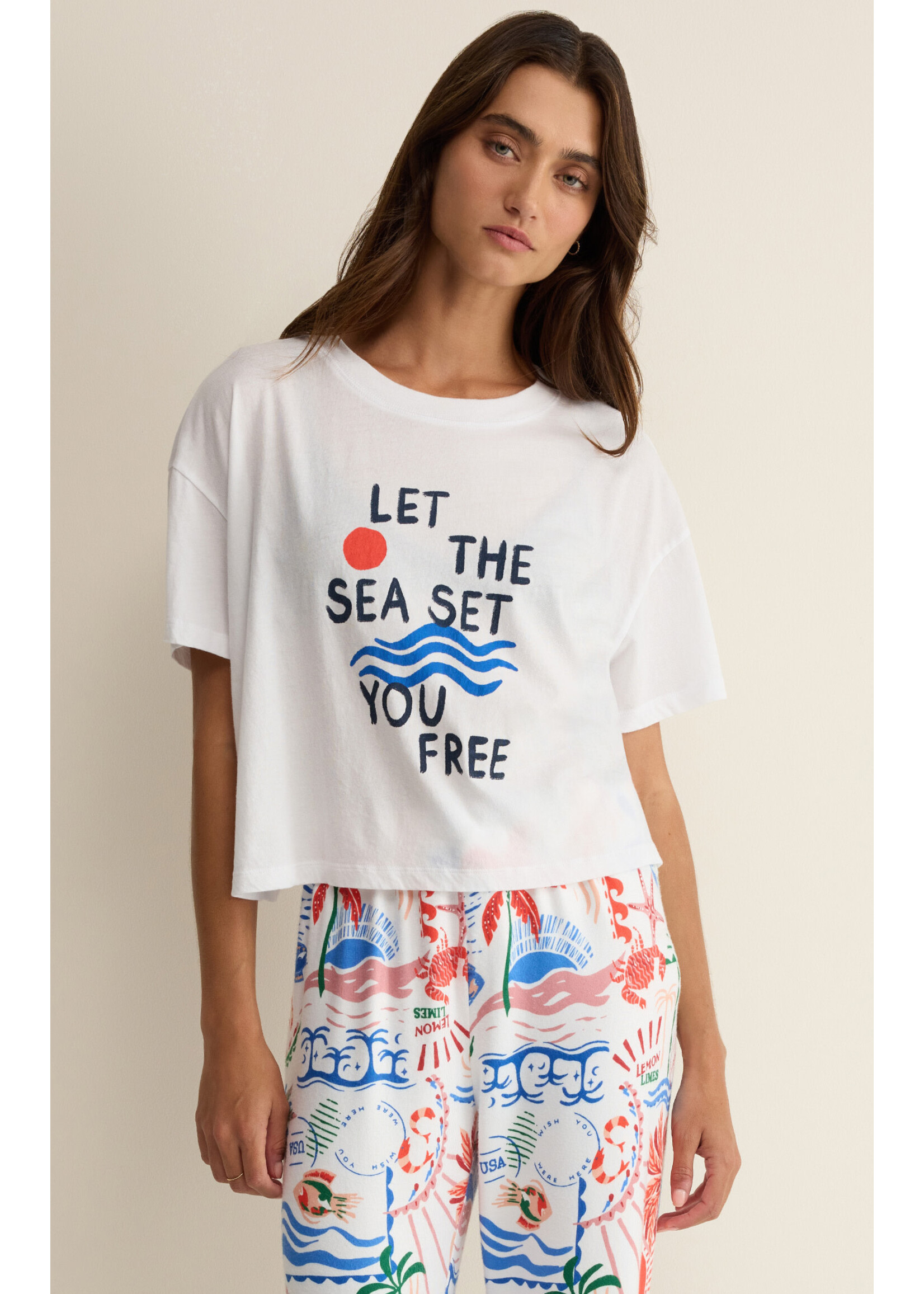 Z Supply ZS Vintage Sea Tee