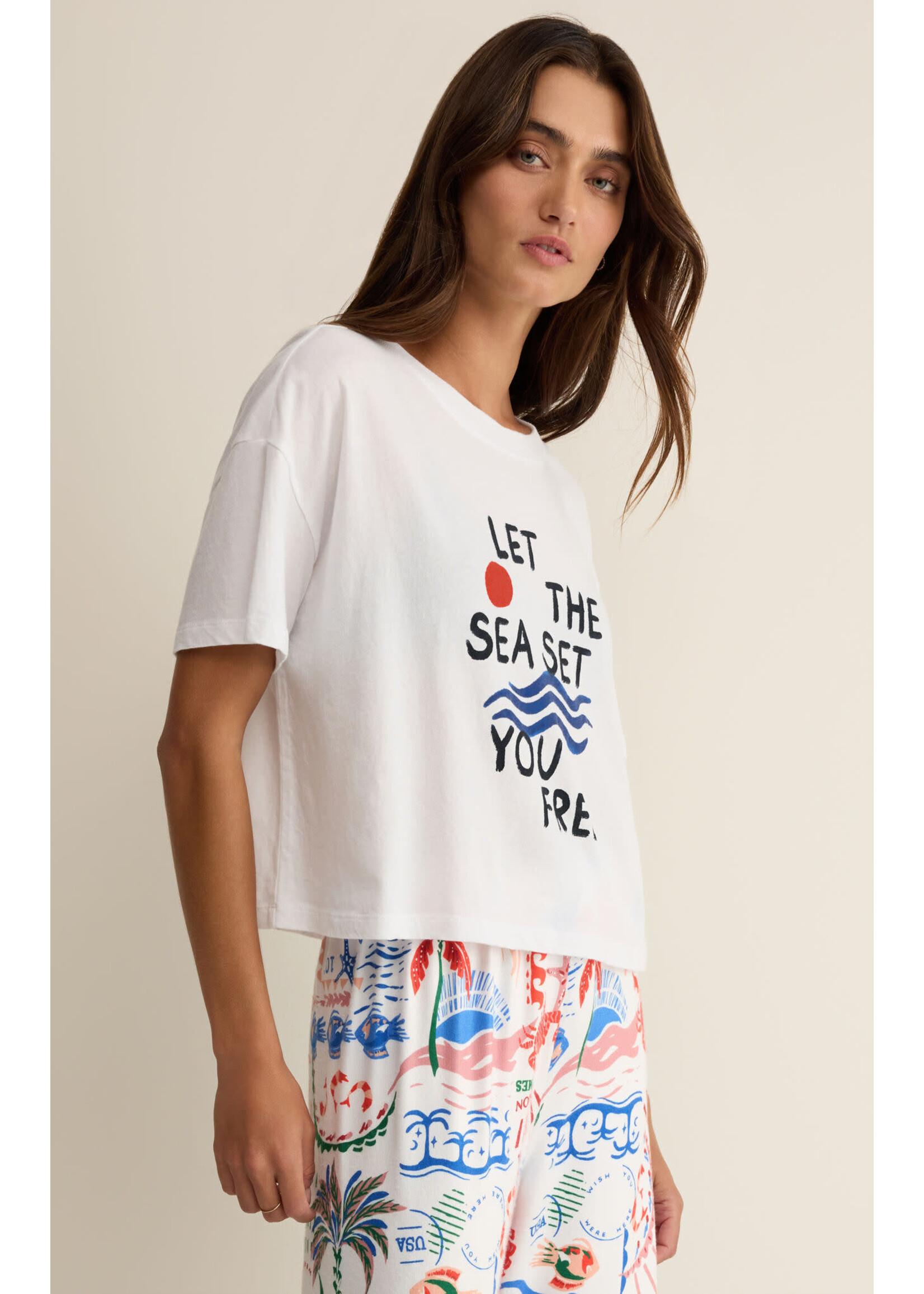 Z Supply ZS Vintage Sea Tee