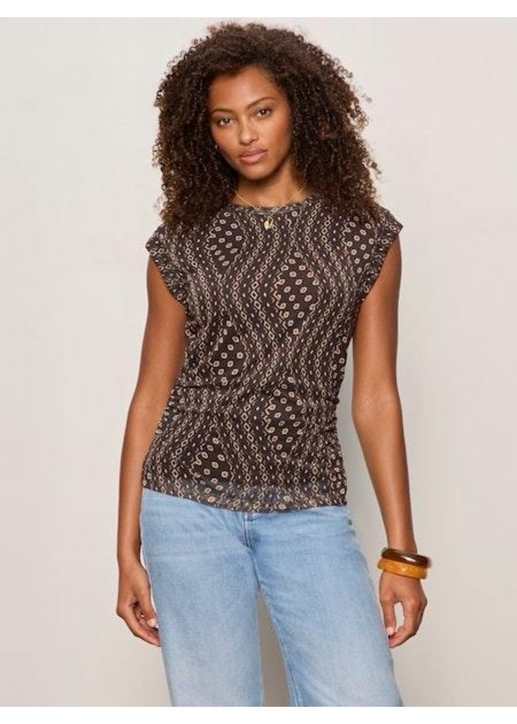 Sanctuary S Charisma Dolman Mesh Tee