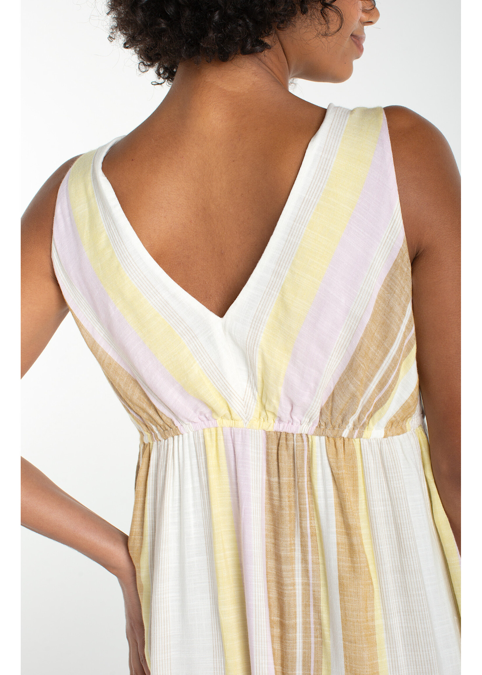 Liverpool LP Tan Hankerchief Dress