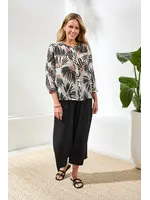 Tribal Flowy Dolman Sleeve Blouse