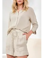 Tribal Embroidered Short