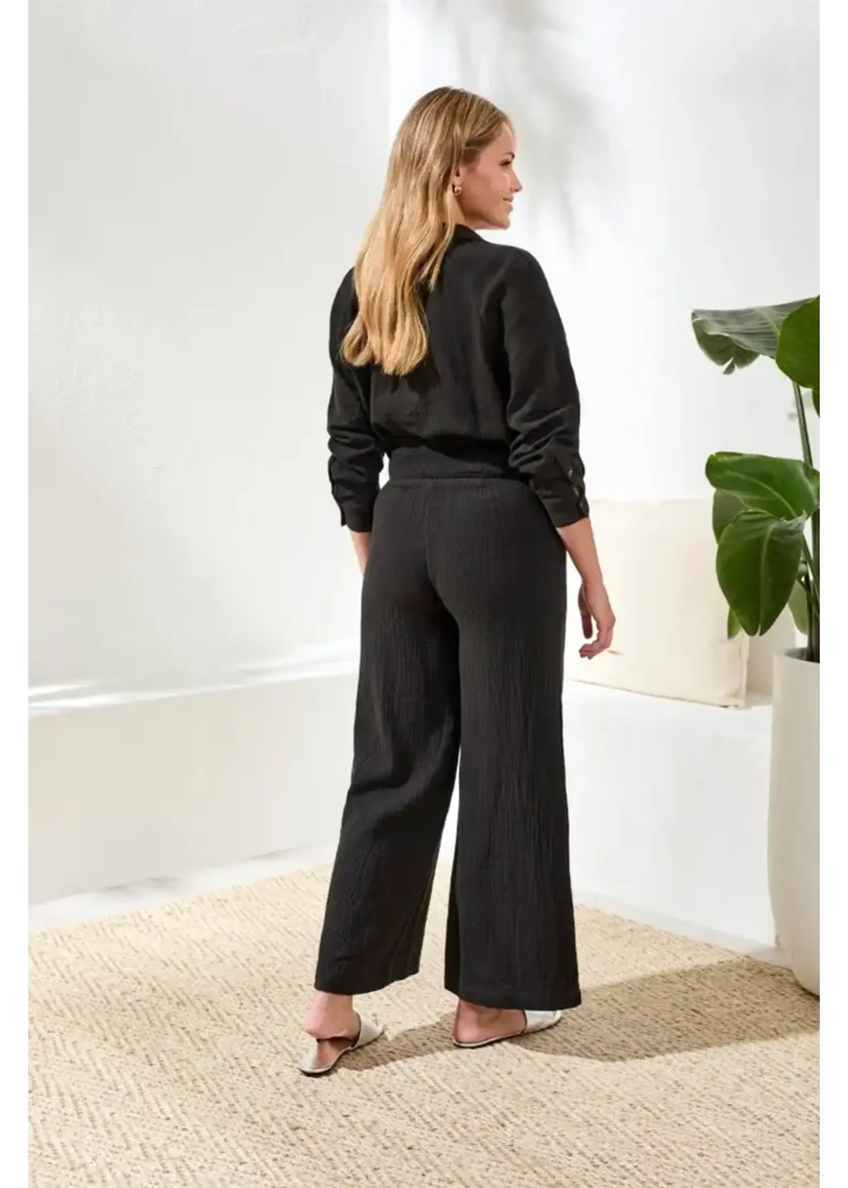 Tribal T  Smocked Flare  Pant