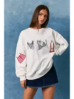 Le Lis Graphic Sweatshirt