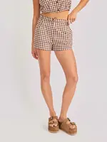 Sadie Sage Mustang Gingham Shorts