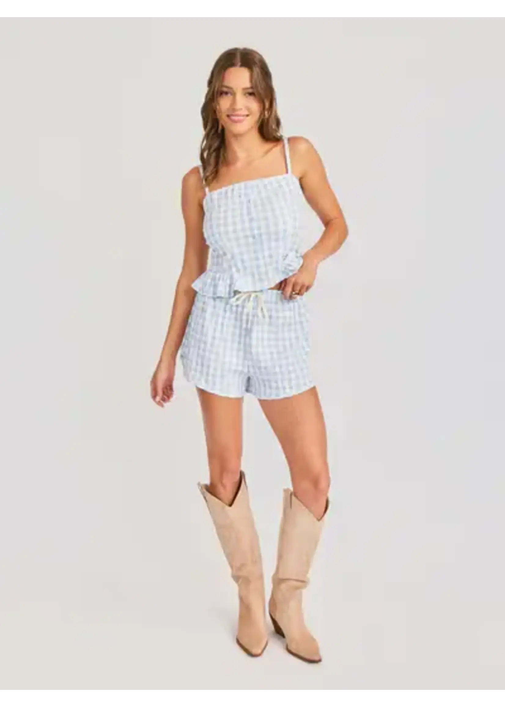 Sadie Sage SS Starlet Gingham Short