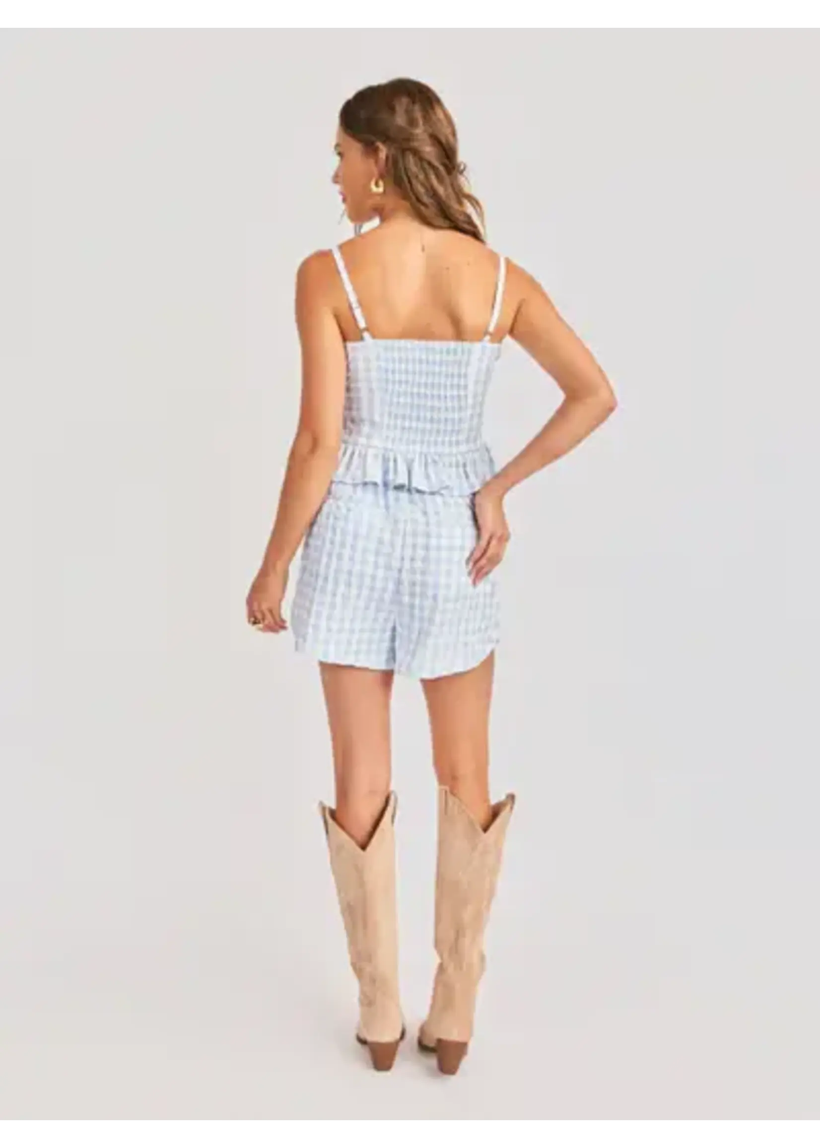 Sadie Sage SS Starlet Gingham Short
